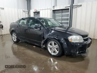 2008 Dodge Avenger R/T with VIN 1B3LC76M68N108372, listed as a Copart auction lot 42932185 with 157,140 mi miles and Salvage Title. Bid and sale history available at DreamBid. Image 4.