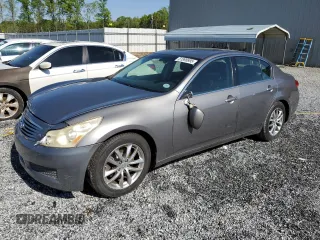 2008 Infiniti G35 Sedan Journey with VIN JNKBV61E88M203423, listed as a Copart auction lot 51898895 with 162,660 mi miles and Salvage Title. Bid and sale history available at carsss.com. Image 1.