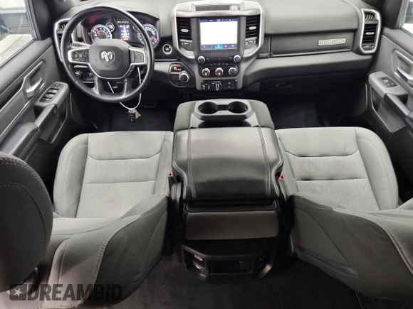 2023 Ram 1500 Big Horn with VIN 1C6RREFT3PN600320, listed as a Copart auction lot 60050845 with 51,734 mi miles and Non repairable. Bid and sale history available at DreamBid. Image 8.