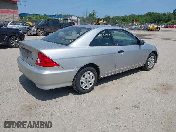 2005 Honda Civic VP z VIN 1HGEM22155L069804, wystawiony jako IAAI lot #42479758 z przebiegiem 149 461 mil mil oraz . Historia ofert i sprzedaży dostępna na DreamBid. Obrazek 4.