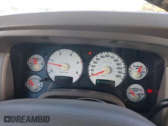 2003 Dodge 2500 ST with VIN 3D7KA28683G798828, listed as a IAAI auction lot 41916912 with 148,284 mi miles and . Bid and sale history available at carsss.com. Image 7.