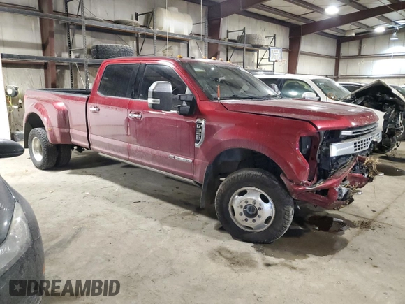 2017 Ford F-350 Lariat z VIN 1FT8W3DT5HEC70525, wystawiony jako Copart lot #88134505 z przebiegiem 115 985 mil mil oraz Szkoda całkowita • Salvage title. Historia ofert i sprzedaży dostępna na DreamBid. Obrazek 4.