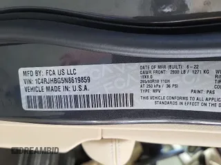 2022 Jeep Grand Cherokee Limited z VIN 1C4RJHBG5N8619859, wystawiony jako IAAI lot #42088304 z przebiegiem 33 481 mil mil oraz . Historia ofert i sprzedaży dostępna na DreamBid. Obrazek 1.
