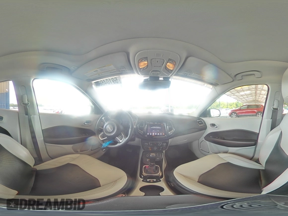 2018 Jeep Compass Limited with VIN 3C4NJDCB0JT399987, listed as a Copart auction lot 59104685 with 71,673 mi miles and Salvage title. Bid and sale history available at DreamBid. Image 15.