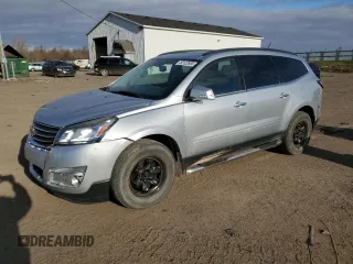 2015 Chevrolet Traverse LT z VIN 1GNKVHKD5FJ295325, wystawiony jako Copart lot #52122685 z przebiegiem 189 572 mil mil oraz Czysty tytuł • Clean title. Historia ofert i sprzedaży dostępna na DreamBid. Obrazek 1.