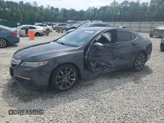 2015 Acura TLX Technology with VIN 19UUB3F53FA000885, listed as a Copart auction lot 52609935 with 120,971 mi miles and Salvage title. Bid and sale history available at DreamBid. Image 1.