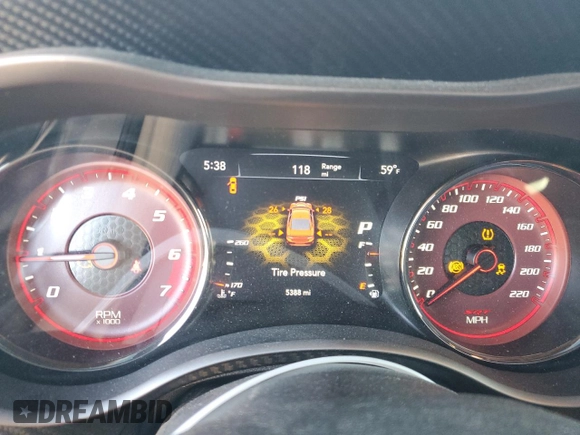 2023 Dodge Charger SRT Hellcat Widebody Jailbreak with VIN 2C3CDXL97PH585769, listed as a Copart auction lot 42298925 with 5,388 mi miles and Salvage Title. Bid and sale history available at carsss.com. Image 9.