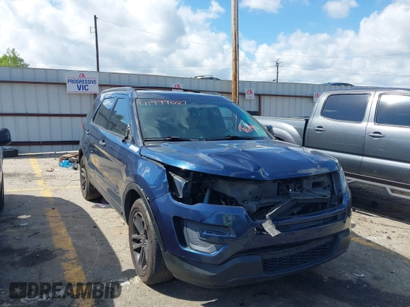 2017 Ford Explorer z VIN 1FM5K7B86HGB68946, wystawiony jako IAAI lot #41999087 z przebiegiem 176 112 mil mil oraz . Historia ofert i sprzedaży dostępna na DreamBid. Obrazek 1.