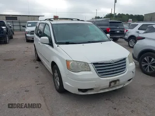 2010 Chrysler Town & Country Touring with VIN 2A4RR5DX7AR351331, listed as a IAAI auction lot 41888104 with 223,112 mi miles. Bid and sale history available at carsss.com. Image 1.