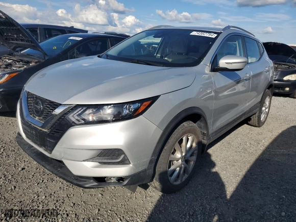 2021 Nissan Rogue Sport SV with VIN JN1BJ1BVXMW314586, listed as a Copart auction lot 74382794 with NaN miles and Non Repairable. Bid and sale history available at carsss.com. Image 1.