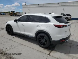 2016 Mazda CX-9 Signature with VIN JM3TCBEY7G0118322, listed as a Copart auction lot 54826655 with 123,618 mi miles and Salvage title. Bid and sale history available at DreamBid. Image 2.