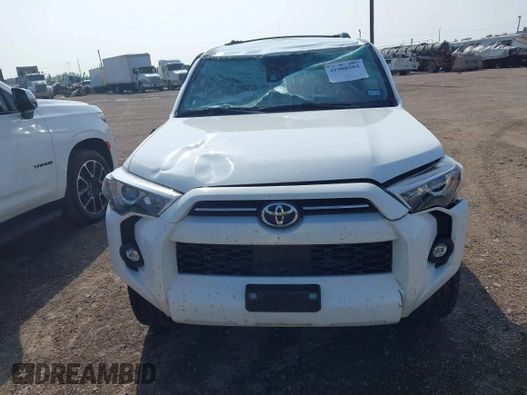 2023 Toyota 4Runner SR5 with VIN JTEMU5JR0P6128872, listed as a IAAI auction lot 41908503 with 47,867 mi miles and . Bid and sale history available at DreamBid. Image 12.