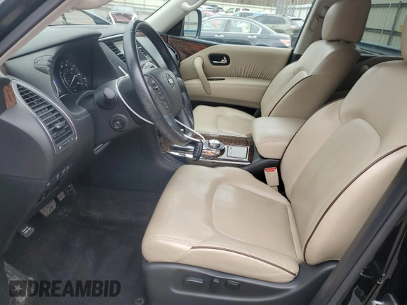 2020 Nissan Armada SL with VIN JN8AY2NC6L9617290, listed as a Copart auction lot 49095875 with 75,322 mi miles and Salvage Title. Bid and sale history available at carsss.com. Image 7.