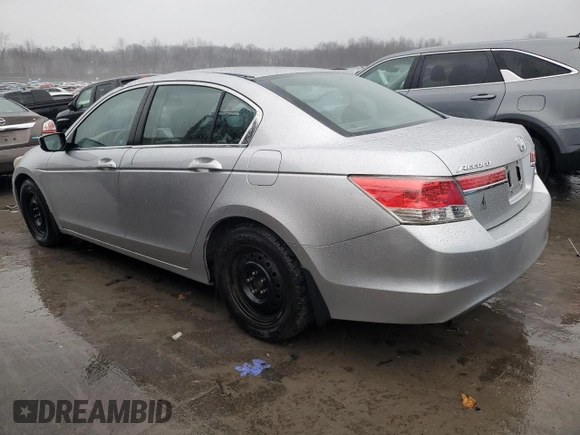 2011 Honda Accord EX with VIN 1HGCP2E75BA073907, listed as a Copart auction lot 82628814 with 131,091 mi miles and Salvage title. Bid and sale history available at DreamBid. Image 2.
