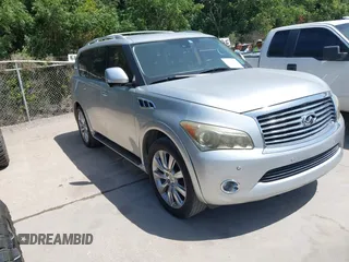 2014 Infiniti QX80 with VIN JN8AZ2NF1E9553296, listed as a IAAI auction lot 42781445 with 178,227 mi miles and . Bid and sale history available at DreamBid. Image 1.