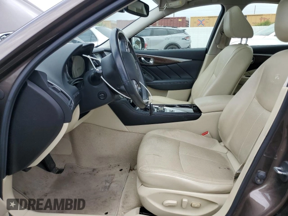 2014 Infiniti Q50 Hybrid Premium с VIN JN1AV7AP0EM691043, выставлен на аукционе Copart как лот 50598135 с пробегом 78 243 миль миль и Списание • Salvage title. История ставок и продаж доступна на DreamBid. Изображение 7.