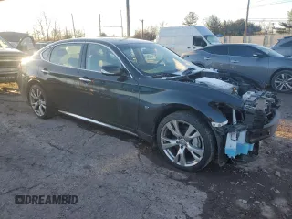 2017 Infiniti Q70 3.7 with VIN JN1BY1PR2HM210568, listed as a Copart auction lot 42121945 with Not provided miles and Salvage title. Bid and sale history available at DreamBid. Image 4.
