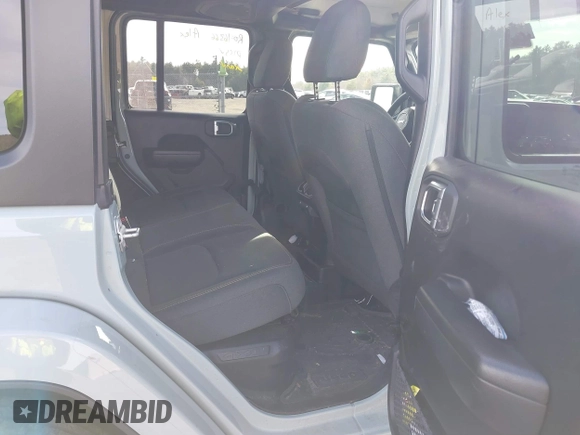 2024 Jeep Wrangler Sport S with VIN 1C4RJXN65RW166079, listed as a IAAI auction lot 41795439 with 14,937 mi miles and . Bid and sale history available at DreamBid. Image 8.