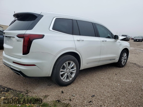 2021 Cadillac XT6 Luxury z VIN 1GYKPAR46MZ132157, wystawiony jako Copart lot #83911054 z przebiegiem 59 473 mil mil oraz Czysty tytuł • Clean title. Historia ofert i sprzedaży dostępna na DreamBid. Obrazek 3.