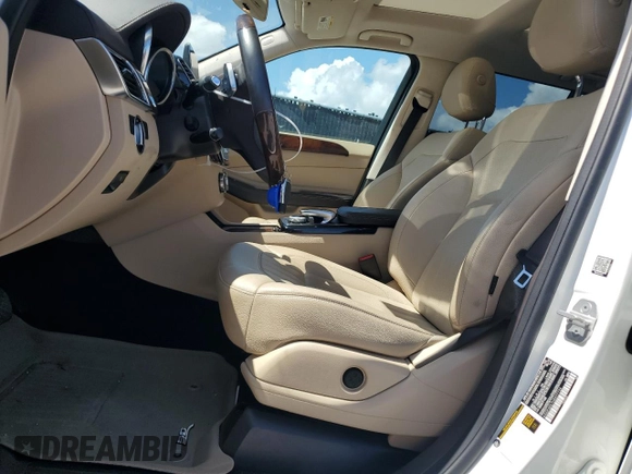 2017 Mercedes-Benz GLS 450 with VIN 4JGDF6EE7HA977726, listed as a Copart auction lot 60707555 with 117,993 mi miles and Salvage title. Bid and sale history available at DreamBid. Image 7.