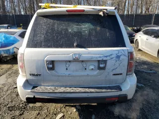 2006 Honda Pilot EX-L with VIN 5FNYF18706B026584, listed as a Copart auction lot 42335965 with 229,794 mi miles and Salvage Title. Bid and sale history available at DreamBid. Image 6.