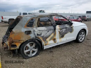 2018 Audi Q5 Premium Plus with VIN WA1BNAFY5J2002808, listed as a Copart auction lot 46907555 with 0 mi miles and Non Repairable. Bid and sale history available at carsss.com. Image 3.