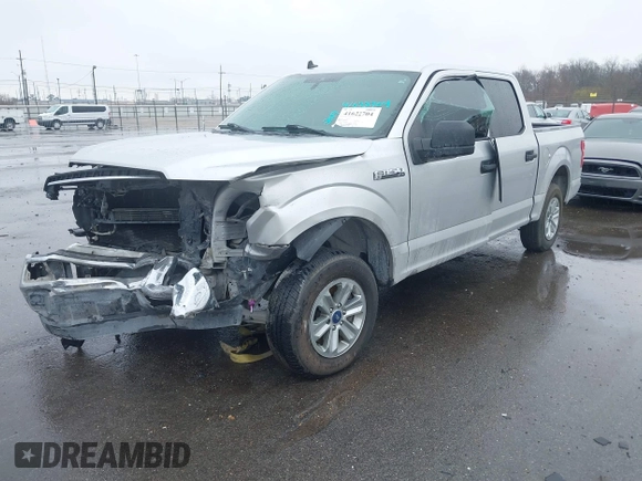 2019 Ford F-150 XL with VIN 1FTEW1CBXKFA20926, listed as a IAAI auction lot 41622704 with 100,440 mi miles and . Bid and sale history available at carsss.com. Image 17.