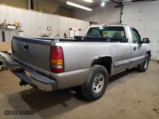 2001 Chevrolet Silverado 1500 with VIN 1GCEK14V41E242872, listed as a Copart auction lot 48852045 with 223,126 mi miles and Clean Title. Bid and sale history available at carsss.com. Image 3.