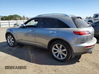 2004 Infiniti FX with VIN JNRAS08W54X224675, listed as a Copart auction lot 76744714 with 224,761 mi miles and Clean Title. Bid and sale history available at DreamBid. Image 2.