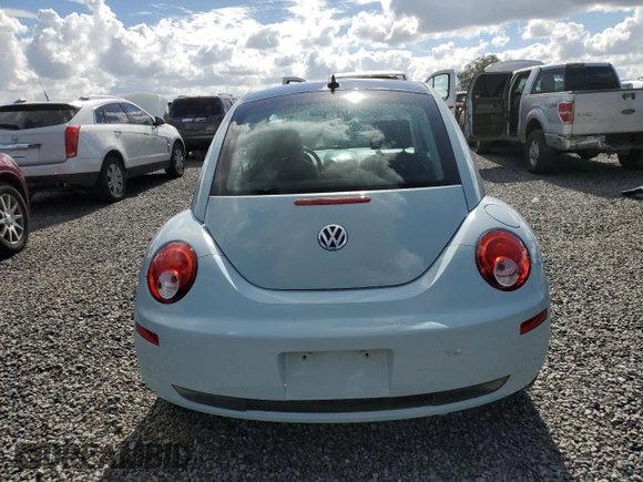 2010 Volkswagen Beetle with VIN 3VWRW3AG0AM022062, listed as a Copart auction lot 79845404 with Not provided miles and Salvage title. Bid and sale history available at DreamBid. Image 6.