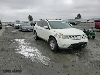 2004 Nissan Murano SL with VIN JN8AZ08W84W332147, listed as a Copart auction lot 88315065 with 158,519 mi miles and Salvage Title. Bid and sale history available at carsss.com. Image 12.
