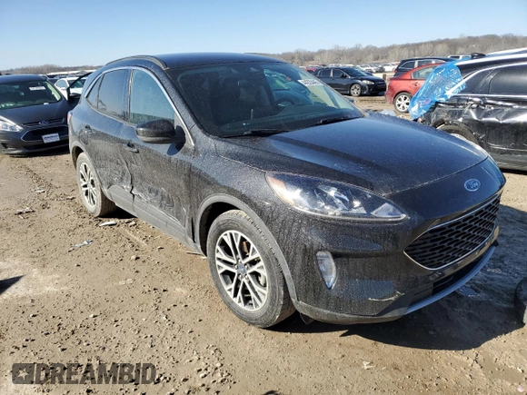 2020 Ford Escape SEL with VIN 1FMCU0H61LUA14783, listed as a Copart auction lot 44220445 with 67,177 mi miles and Salvage Title. Bid and sale history available at carsss.com. Image 4.