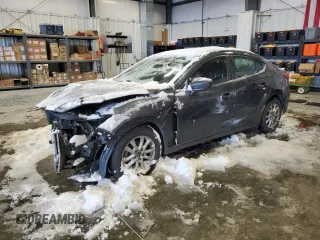 2015 Mazda 3 i Grand Touring with VIN 3MZBM1W70FM232088, listed as a Copart auction lot 87324124 with 93,766 mi miles and Salvage Title. Bid and sale history available at DreamBid. Image 1.