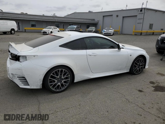2017 Lexus RC 200t z VIN JTHHA5BC7H5005925, wystawiony jako Copart lot #54428735 z przebiegiem 62 366 mil mil oraz Szkoda całkowita • Salvage title. Historia ofert i sprzedaży dostępna na DreamBid. Obrazek 3.