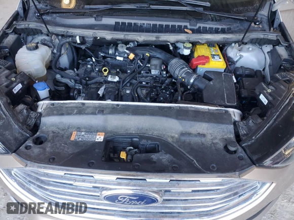 2021 Ford Edge SE with VIN 2FMPK4G96MBA23884, listed as a Copart auction lot 45997735 with 129,558 mi miles and Salvage title. Bid and sale history available at DreamBid. Image 12.