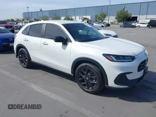 2024 Honda HR-V Sport with VIN 3CZRZ1H53RM732713, listed as a IAAI auction lot 42290527 with 10,332 mi miles and . Bid and sale history available at DreamBid. Image 1.