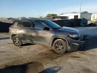 2018 Jeep Compass Sport with VIN 3C4NJCAB4JT411653, listed as a Copart auction lot 50566965 with 142,049 mi miles and Salvage Title. Bid and sale history available at carsss.com. Image 11.