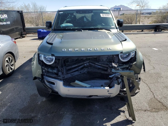 2023 Land Rover Defender S with VIN SALEJ7EX2P2234133, listed as a Copart auction lot 49185905 with 29,315 mi miles and Salvage Title. Bid and sale history available at carsss.com. Image 5.