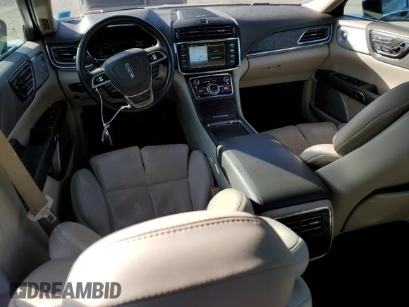 2019 Lincoln Continental Reserve with VIN 1LN6L9NC0K5607462, listed as a Copart auction lot 44191765 with 78,593 mi miles and Salvage Title. Bid and sale history available at DreamBid. Image 8.
