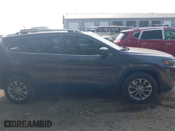 2019 Jeep Cherokee Latitude Plus with VIN 1C4PJLLX3KD110171, listed as a IAAI auction lot 42495044 with 65,625 mi miles and . Bid and sale history available at DreamBid. Image 13.