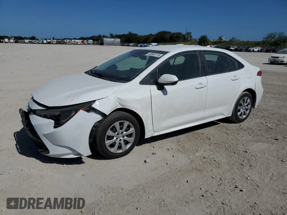 2024 Toyota Corolla LE with VIN 5YFB4MDE6RP206260, listed as a Copart auction lot 53608115 with 30,440 mi miles and Salvage title. Bid and sale history available at DreamBid. Image 1.