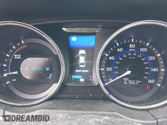 2012 Hyundai Sonata Hybrid z VIN KMHEC4A40CA031572, wystawiony jako IAAI lot #42161534 z przebiegiem 67 663 mil mil oraz . Historia ofert i sprzedaży dostępna na DreamBid. Obrazek 7.