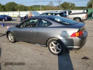 2002 Acura RSX Auto with VIN JH4DC54832C029739, listed as a Copart auction lot 69326204 with 0 mi miles and Salvage Title. Bid and sale history available at carsss.com. Image 2.