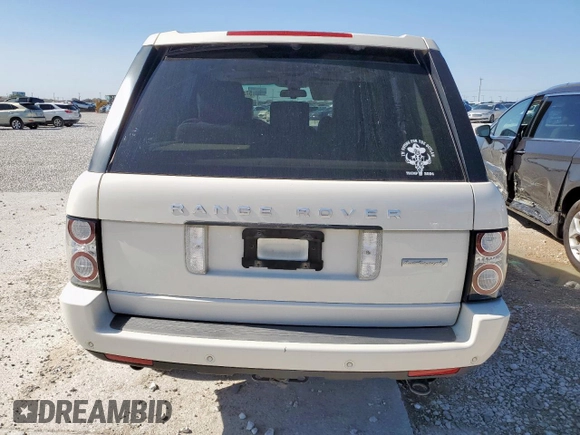 2010 Land Rover Range Rover SC Autobiography with VIN SALMP1E49AA327936, listed as a Copart auction lot 57446715 with 86,651 mi miles and Salvage title. Bid and sale history available at DreamBid. Image 6.