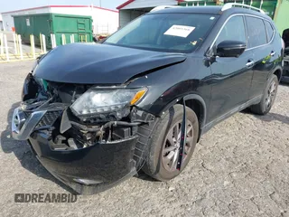2016 Nissan Rogue SL with VIN 5N1AT2MV8GC870418, listed as a IAAI auction lot 42005368 with 61,063 mi miles and . Bid and sale history available at DreamBid. Image 2.