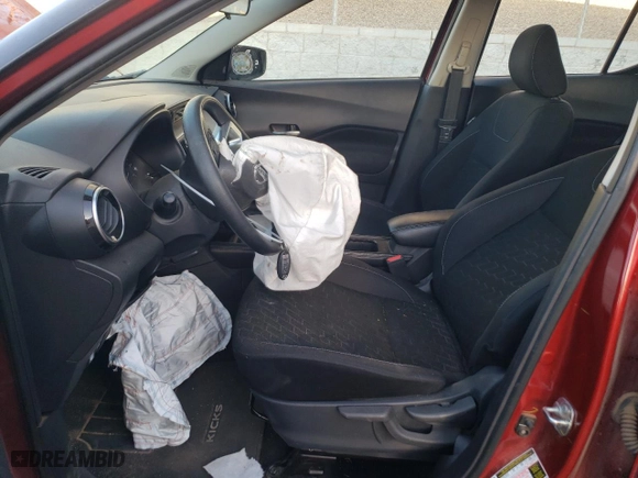2021 Nissan Kicks SV with VIN 3N1CP5CV2ML517616, listed as a Copart auction lot 47126555 with 73,800 mi miles and Salvage Title. Bid and sale history available at carsss.com. Image 7.