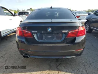 2013 BMW 5 Series 528i xDrive with VIN WBAXH5C57DDW14647, listed as a Copart auction lot 62953695 with 169,448 mi miles and Non repairable. Bid and sale history available at DreamBid. Image 6.