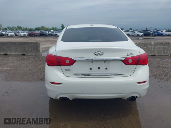 2015 Infiniti Q50 Premium z VIN JN1BV7AR6FM402481, wystawiony jako IAAI lot #41957004 z przebiegiem 171 913 mil mil oraz . Historia ofert i sprzedaży dostępna na DreamBid. Obrazek 16.