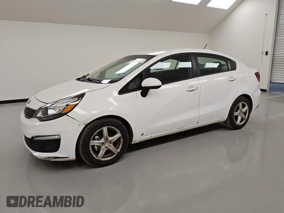 2017 Kia Rio LX with VIN KNADM4A37H6047957, listed as a Copart auction lot 49391885 with 101,755 mi miles and Clean Title. Bid and sale history available at carsss.com. Image 1.