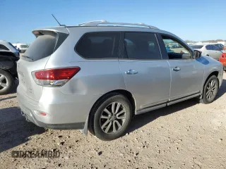 2014 Nissan Pathfinder Platinum with VIN 5N1AR2MMXEC615675, listed as a Copart auction lot 48381195 with 159,776 mi miles and Salvage title. Bid and sale history available at DreamBid. Image 3.